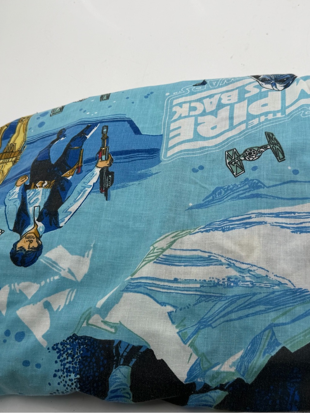 Vintage 70s Star Wars Empire Strikes Back Fitted Twin Sheet Boba Fett Sheets, - Picture 3 of 5